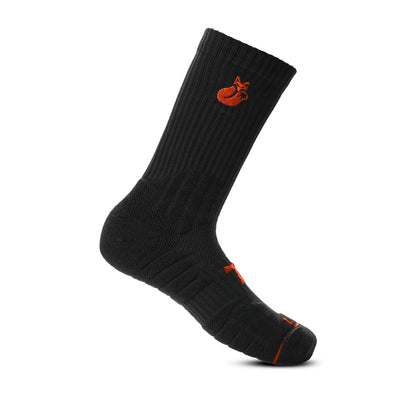 Calcetin Crew negro colores D4 Tilki Lehinde