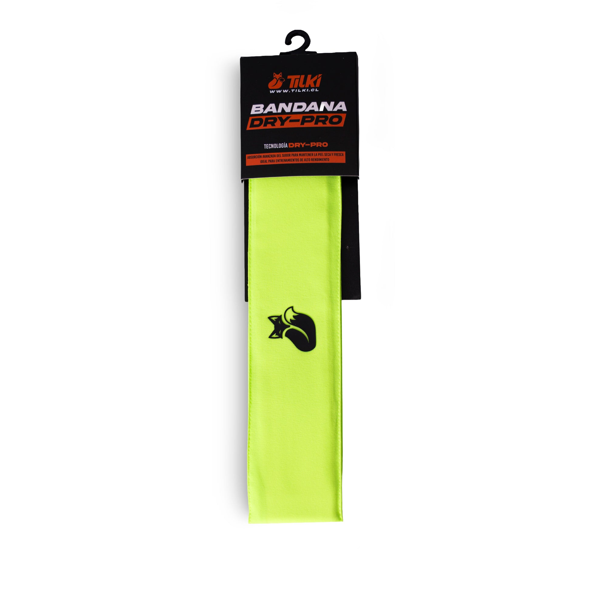 Bandana Dry Pro Tilki Lehinde Amarillo Fluor