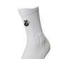 Calcetin Zenit Crew Tilki Lehinde Black/White BLANCO