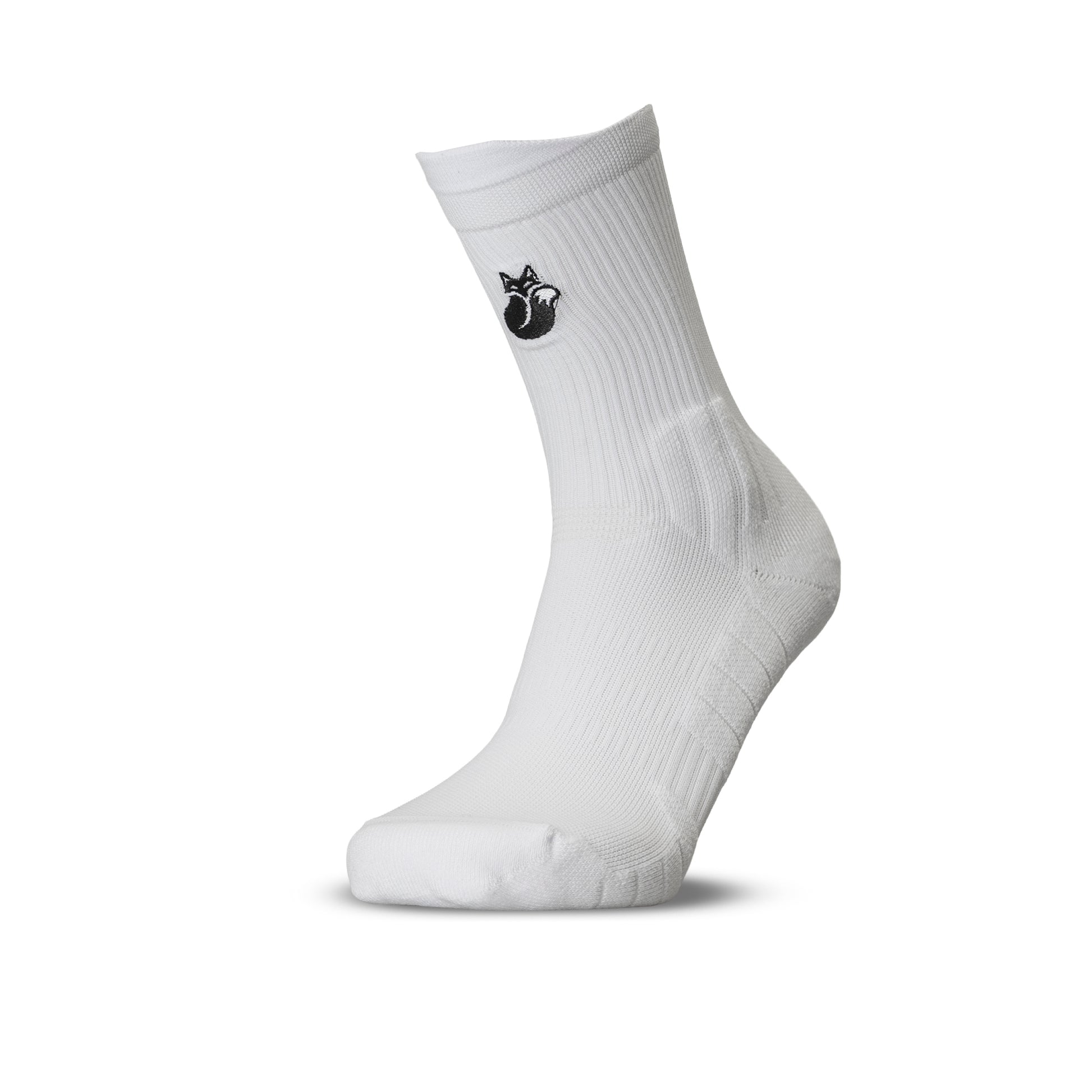 Calcetin Zenit Crew Tilki Lehinde Black/White BLANCO