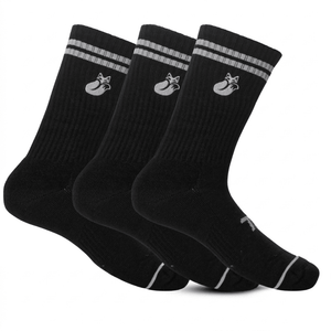 Calcetin Comfort Line negro colores Pack X 3 Tilki Lehinde - Sur SportsVestuario