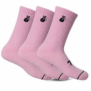 Pack de 3 Calcetines Comfort Rosa