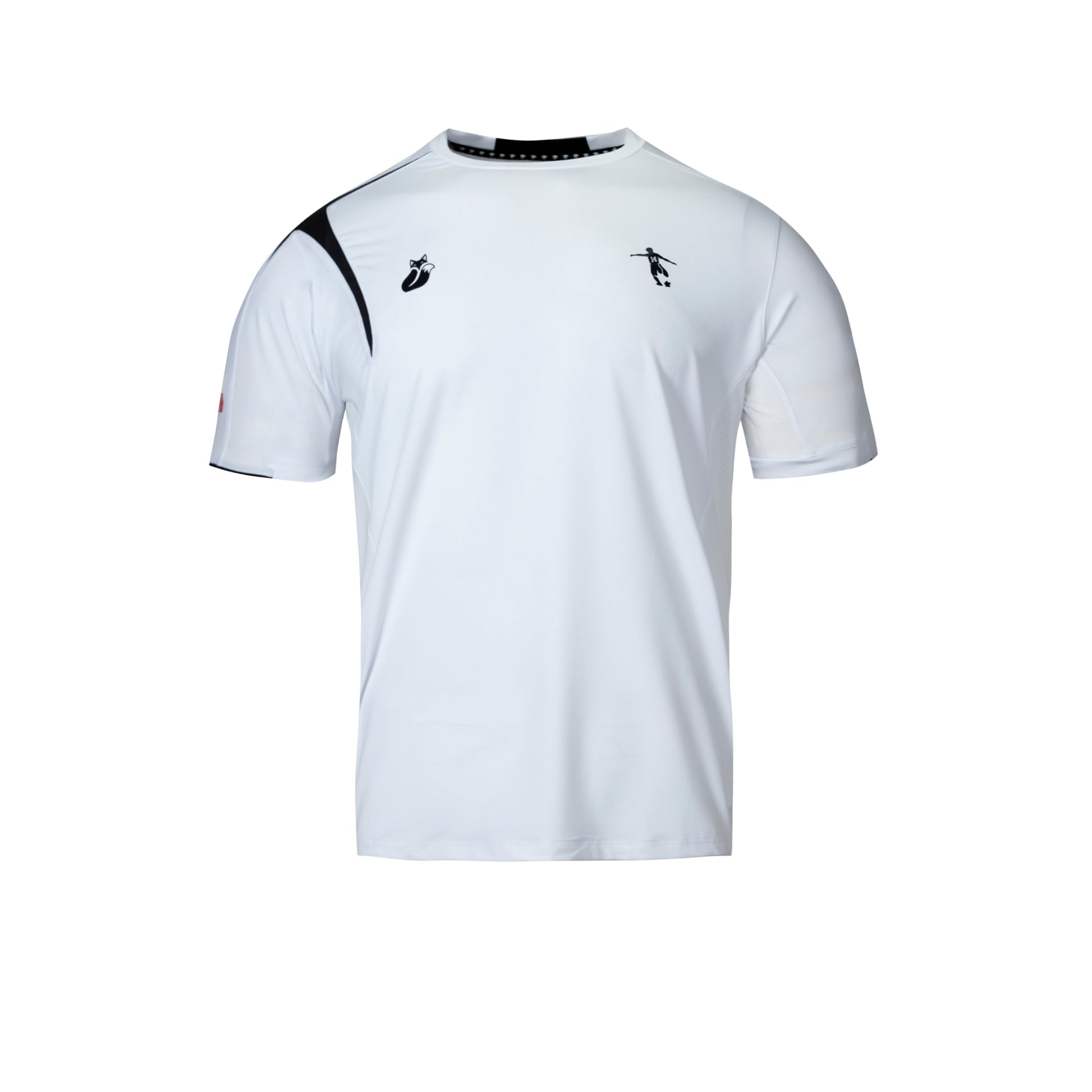 Polera Generacion Dorada Matif+14 Kids Tilki Lehinde White/Black WHITE/BLACK