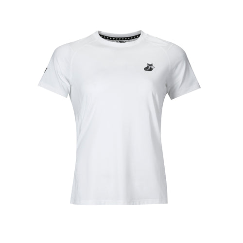 Polera deportiva mujer Tilki Khombi blanca