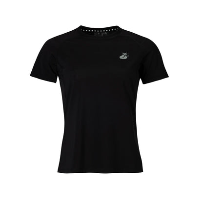 Polera Mix/Mesh Pro Mujer Tilki Lehinde Negro/Gris